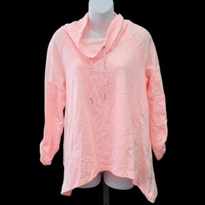 2/$20 Calvin Klein Light Blue Sweatshirt Top Size: M